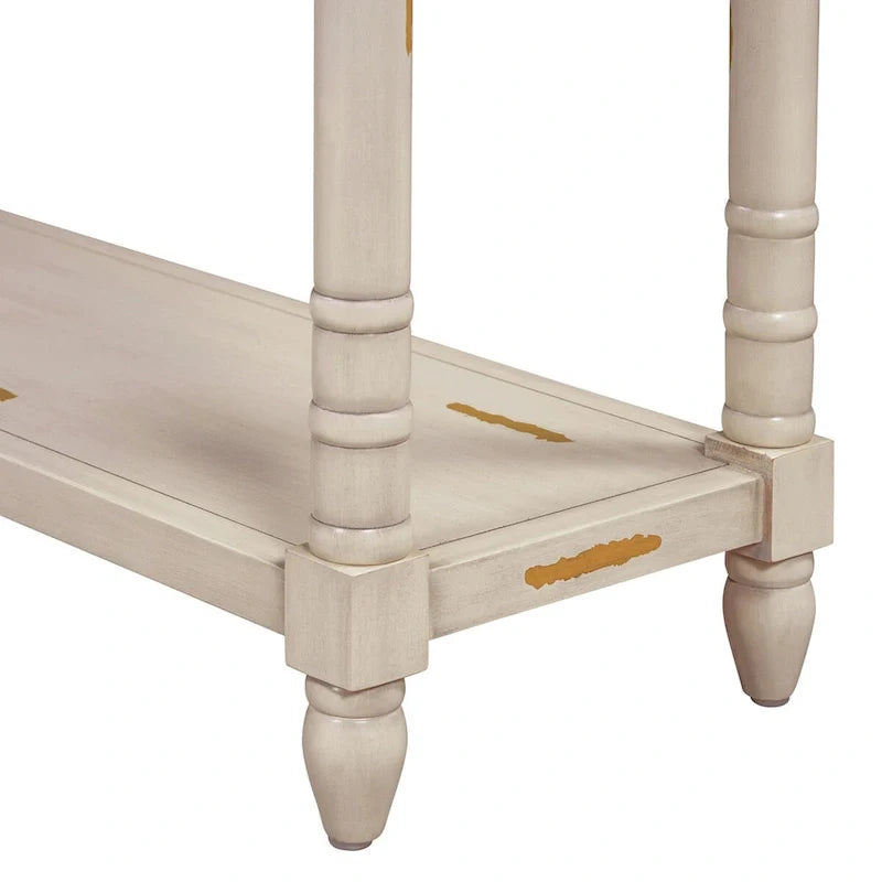 Entryway Console Table with Drawers - Stylish Sofa Table 19