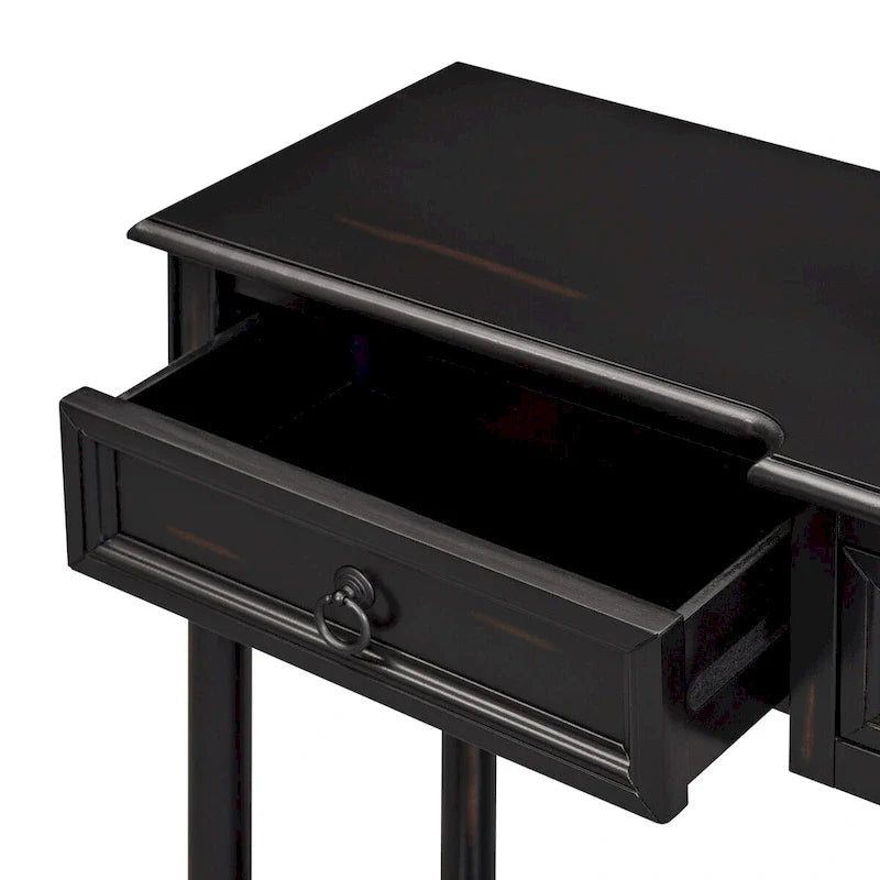 Entryway Console Table with Drawers - Stylish Sofa Table 31