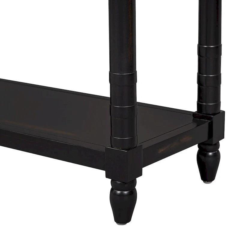 Entryway Console Table with Drawers - Stylish Sofa Table 34