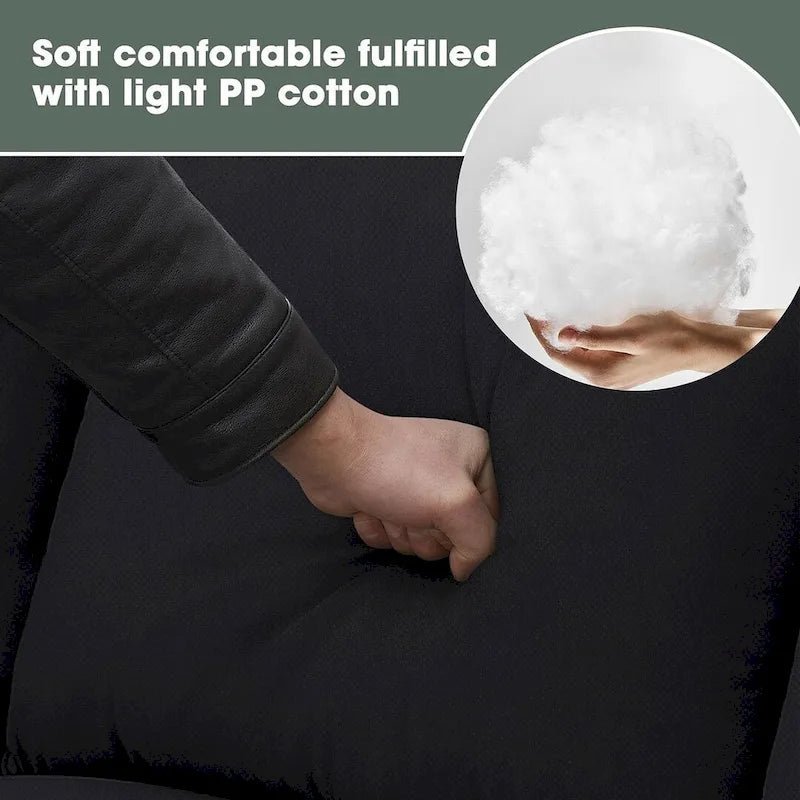 Versatile Reversible Sectional Sofa with Ottoman - Flexible Combination Module 8