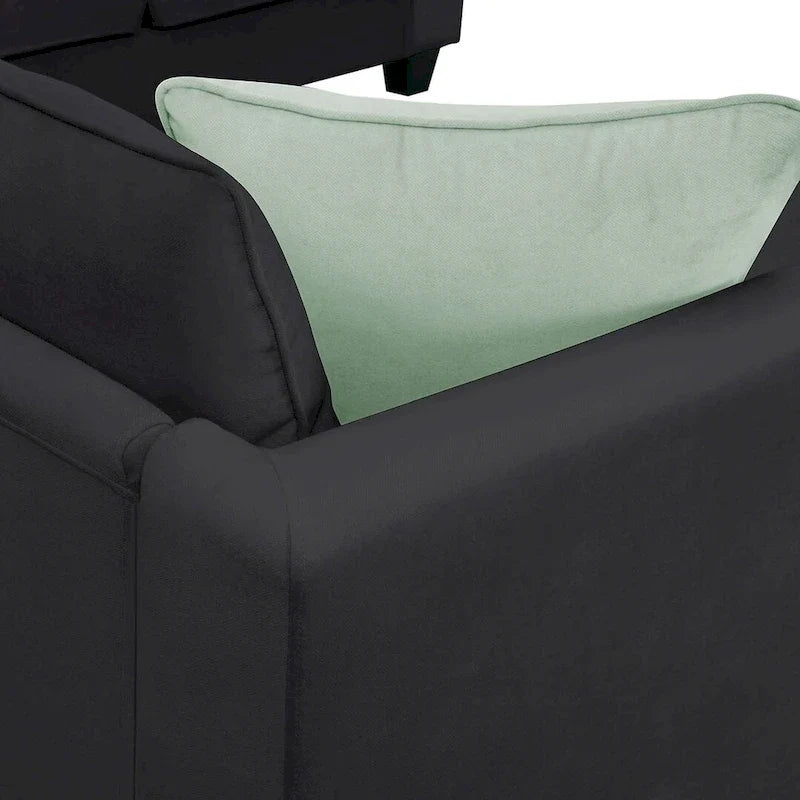 Versatile Reversible Sectional Sofa with Ottoman - Flexible Combination Module 15