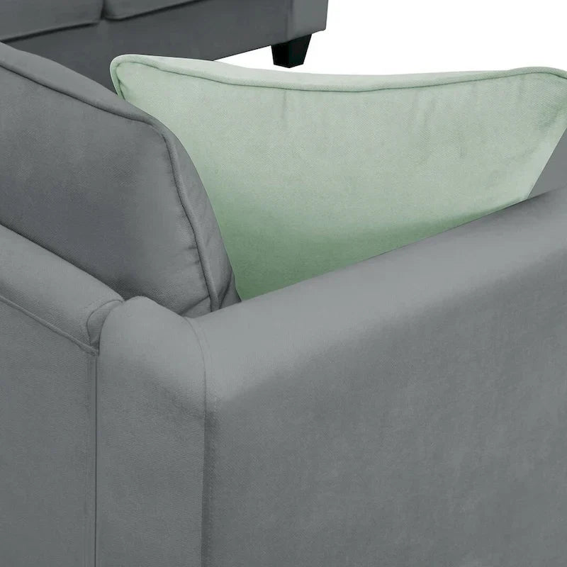 Versatile Reversible Sectional Sofa with Ottoman - Flexible Combination Module 35