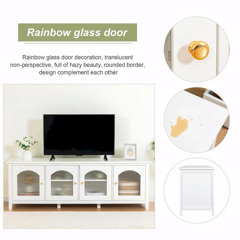 71-Inch Modern TV Cabinet Entertainment Center 13