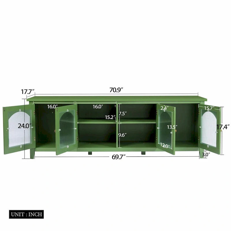 71-Inch Modern TV Cabinet Entertainment Center 26
