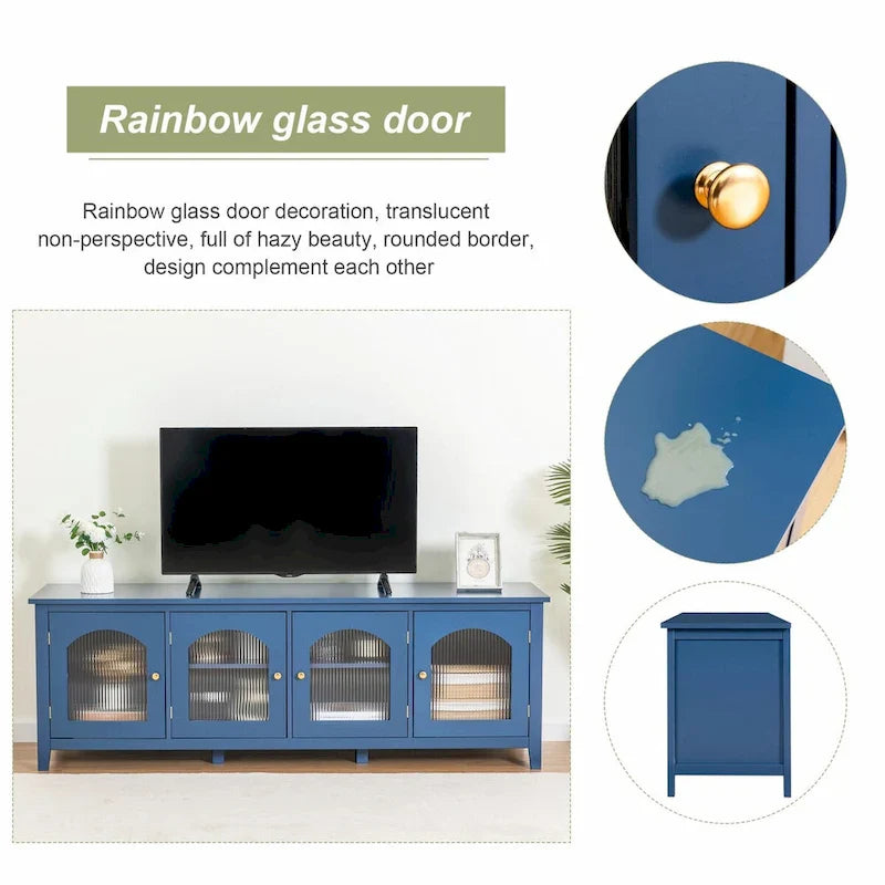 71-Inch Modern TV Cabinet Entertainment Center 45
