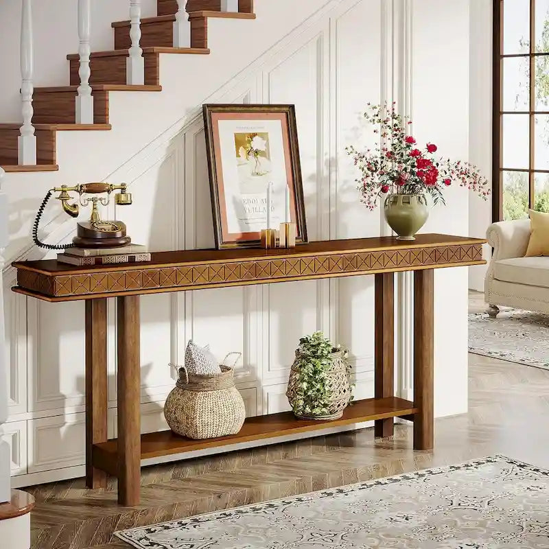 70.9-Inch Console Sofa Table for Living Room 2
