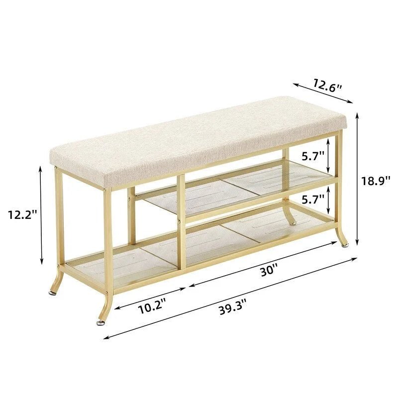 Entryway Shoe Storage Bench 1
