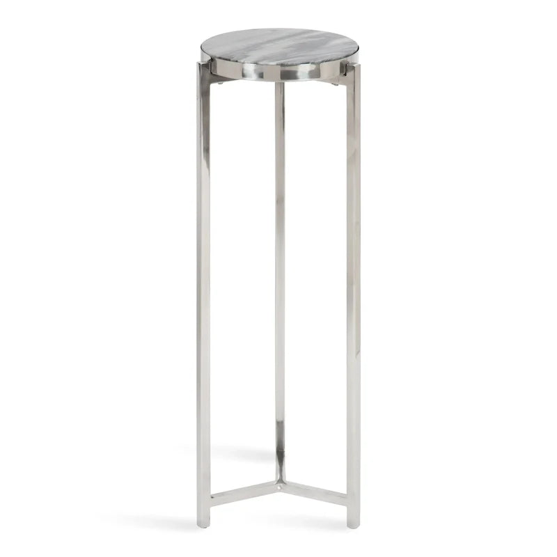 Kate and Laurel Aguilar Glamorous Drink Table - 9x9x23 Inches 41