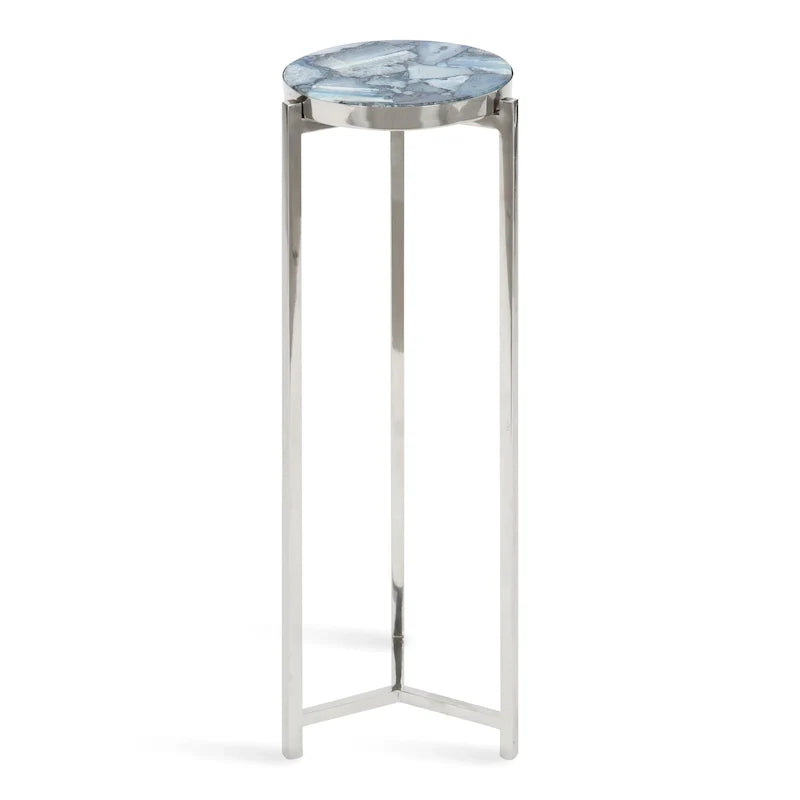 Kate and Laurel Aguilar Glamorous Drink Table - 9x9x23 Inches 43
