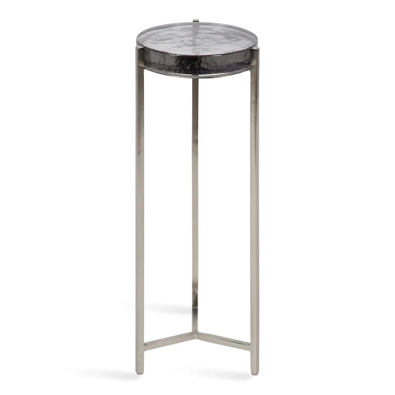 Kate and Laurel Aguilar Glamorous Drink Table - 9x9x23 Inches 44