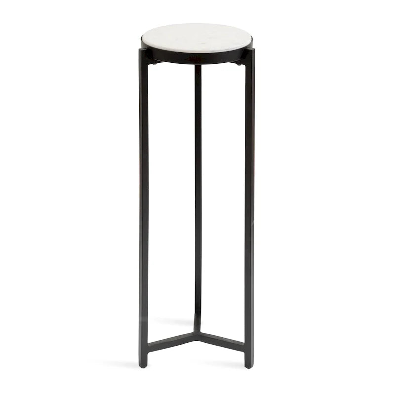 Kate and Laurel Aguilar Glamorous Drink Table - 9x9x23 Inches 47