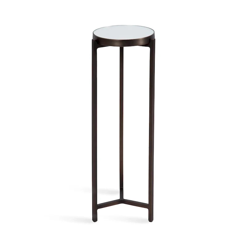 Kate and Laurel Aguilar Glamorous Drink Table - 9x9x23 Inches 50