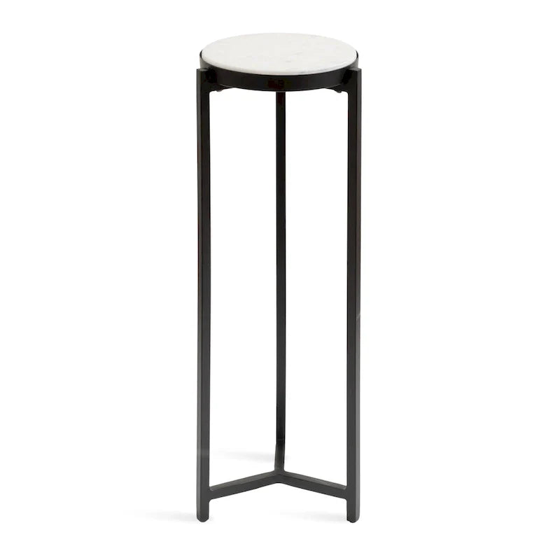 Kate and Laurel Aguilar Glamorous Drink Table - 9x9x23 Inches 21