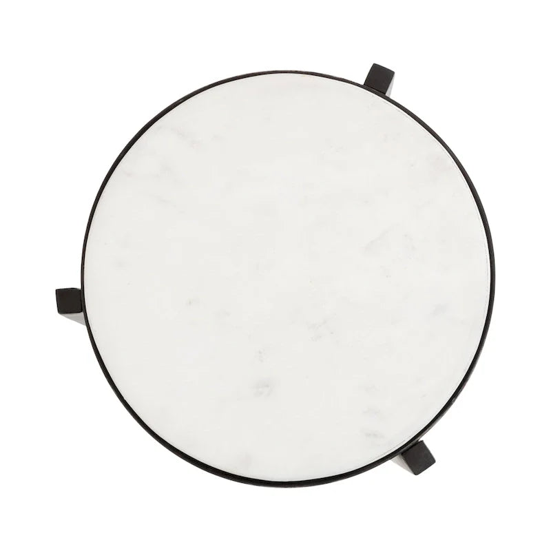 Kate and Laurel Aguilar Glamorous Drink Table - 9x9x23 Inches 24