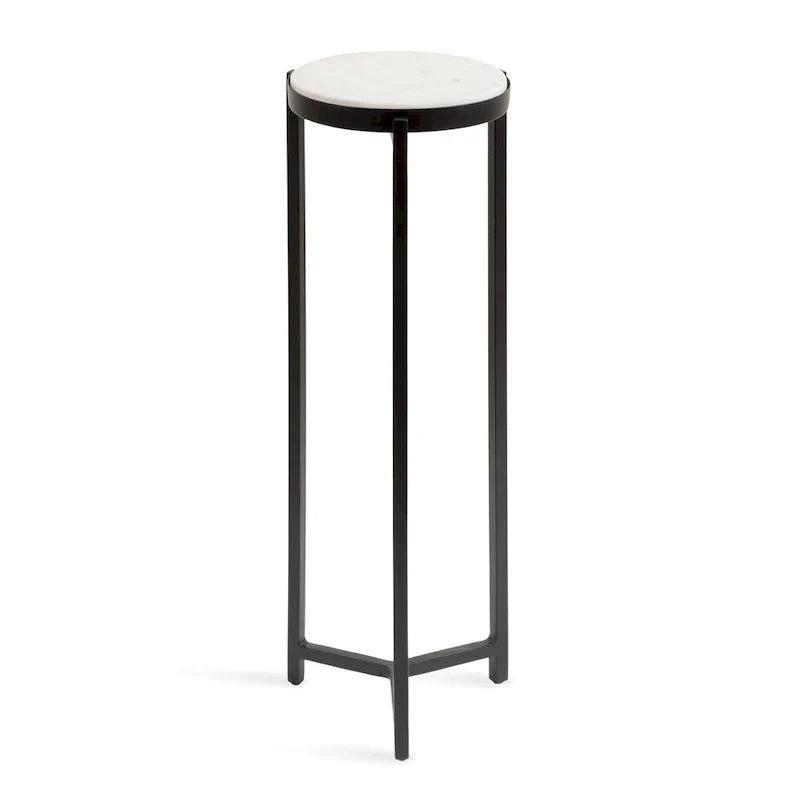 Kate and Laurel Aguilar Glamorous Drink Table - 9x9x23 Inches 25