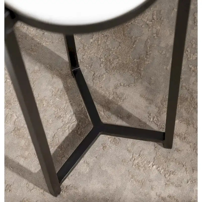 Kate and Laurel Aguilar Glamorous Drink Table - 9x9x23 Inches 29
