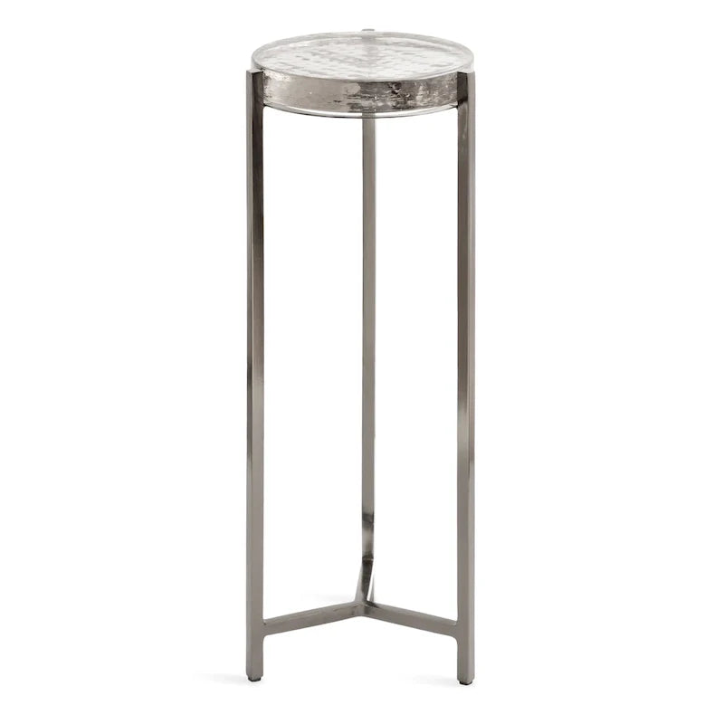 Kate and Laurel Aguilar Glamorous Drink Table - 9x9x23 Inches 30
