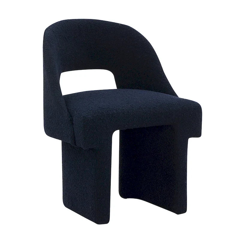 Modern Elegant Boucle Upholstered Accent Chair with MDF Wood Frame for Home Office, Living Room, and Bedroom 31