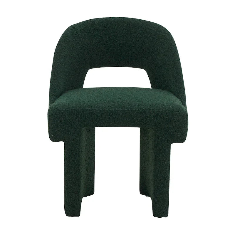 Modern Elegant Boucle Upholstered Accent Chair with MDF Wood Frame for Home Office, Living Room, and Bedroom 28