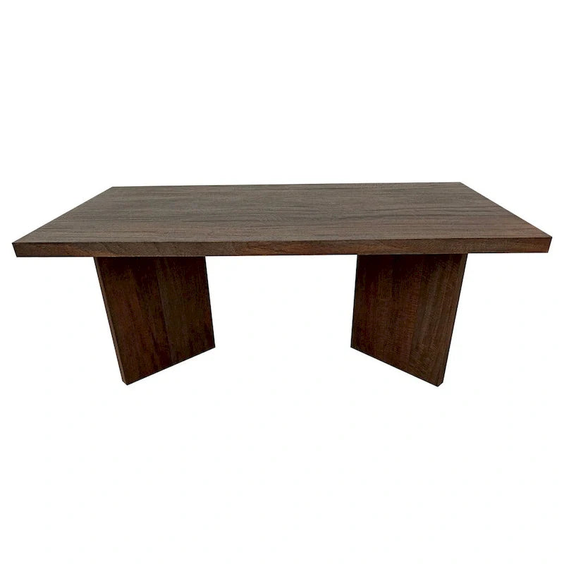 Donovan Rectangular Coffee Table in Mango Brown 1