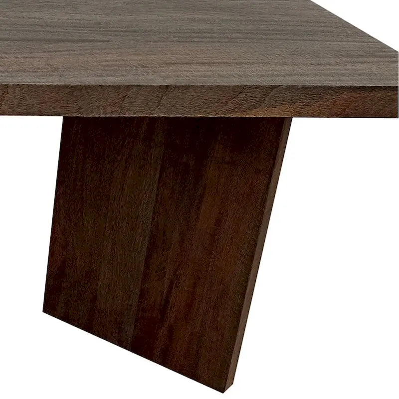 Donovan Rectangular Coffee Table in Mango Brown 2