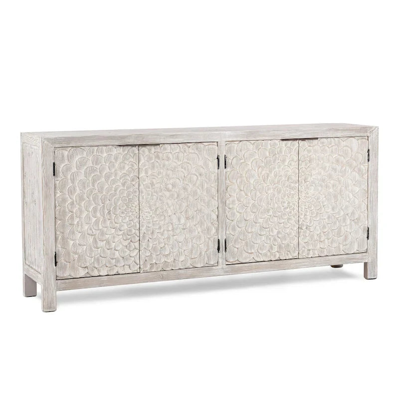 Vintage Cream Astrid 4-Door Sideboard by Classic Home 2