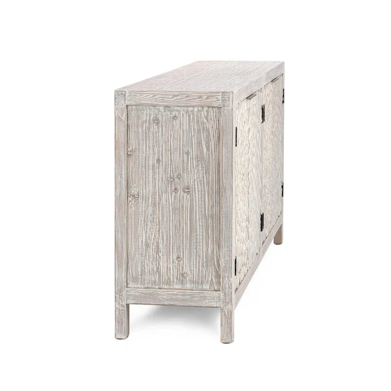 Vintage Cream Astrid 4-Door Sideboard by Classic Home 5
