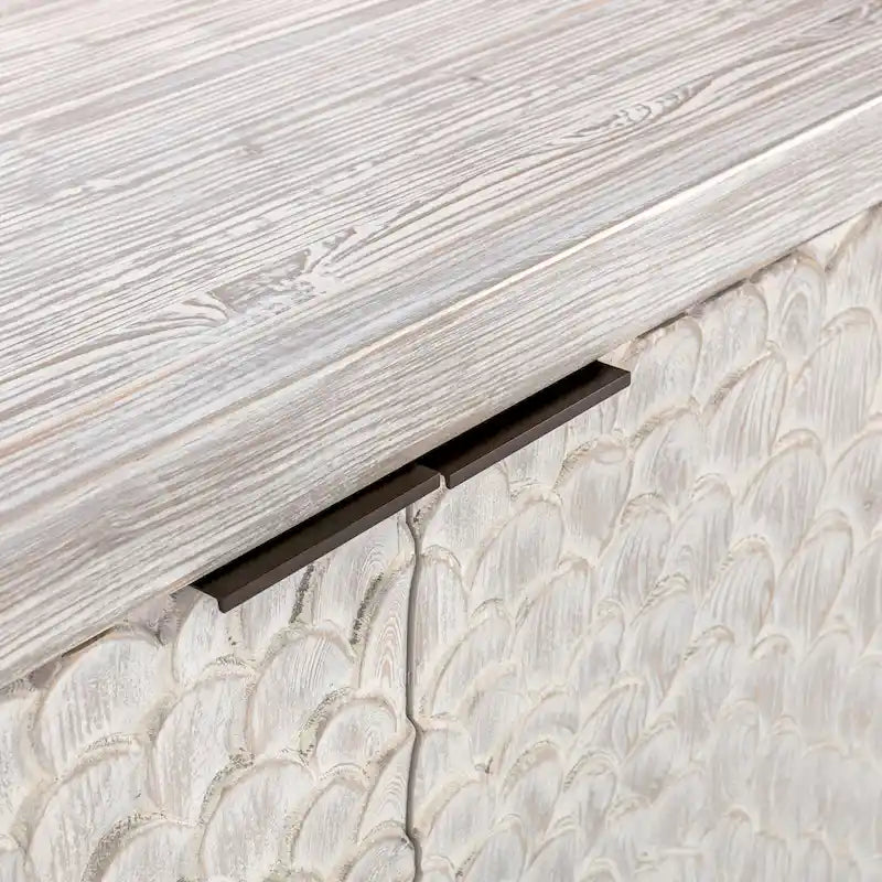 Vintage Cream Astrid 4-Door Sideboard by Classic Home 8
