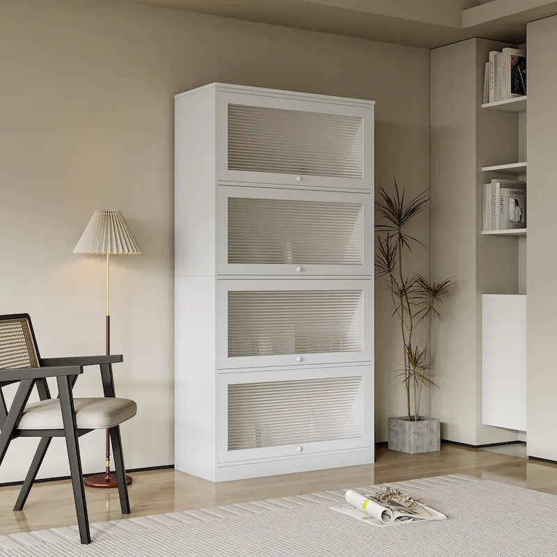 MM Glass Door Office Storage Cabinet 24