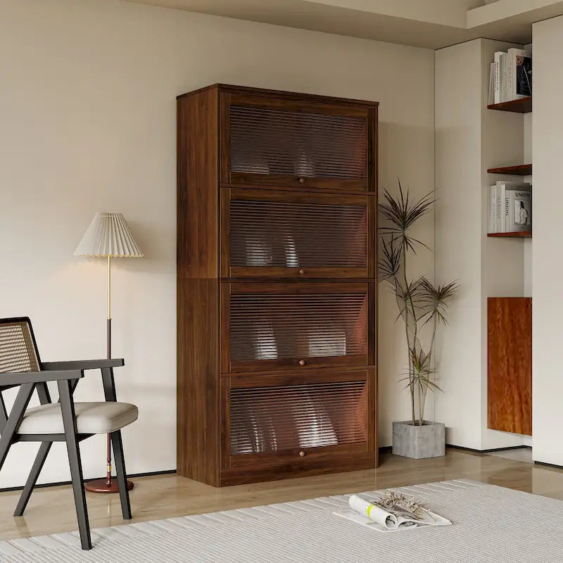 MM Glass Door Office Storage Cabinet 25
