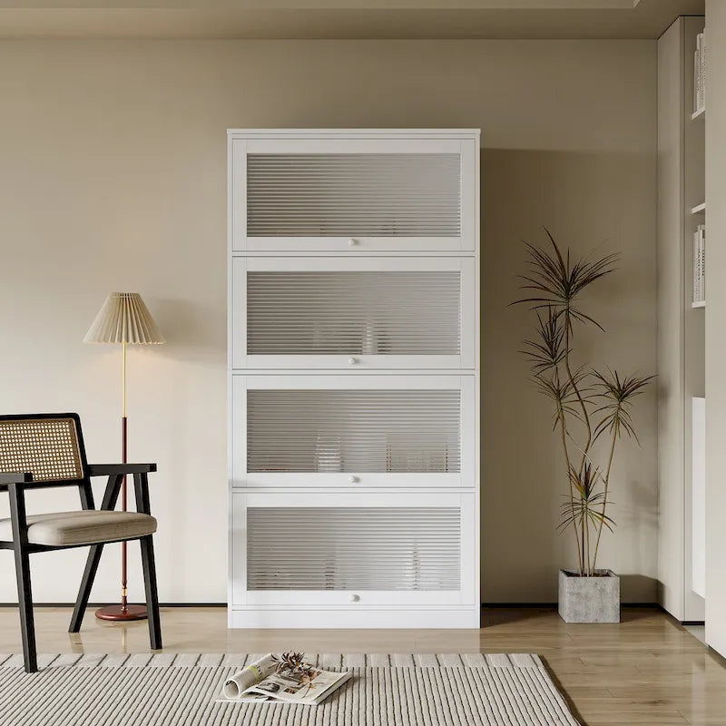 MM Glass Door Office Storage Cabinet 2