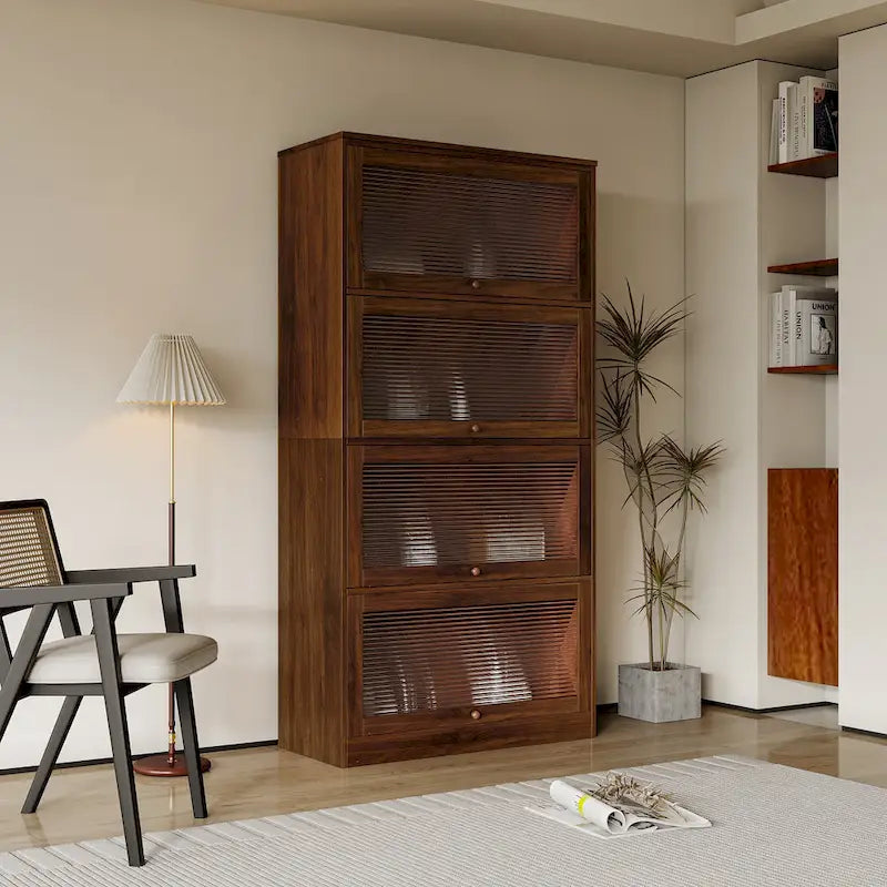 MM Glass Door Office Storage Cabinet 3