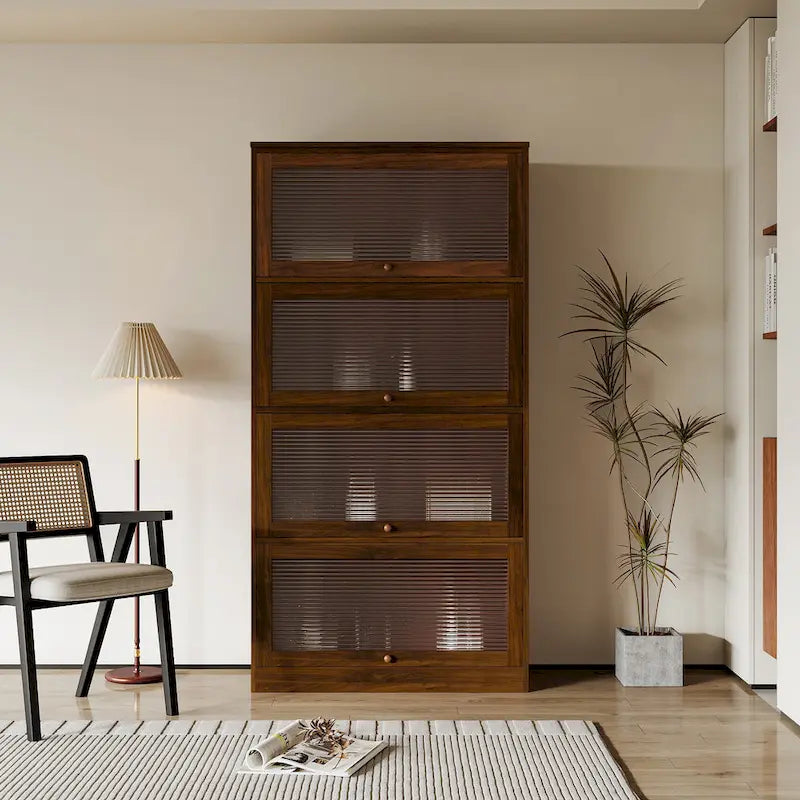 MM Glass Door Office Storage Cabinet 4