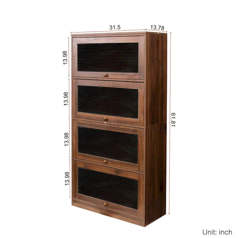 MM Glass Door Office Storage Cabinet 10