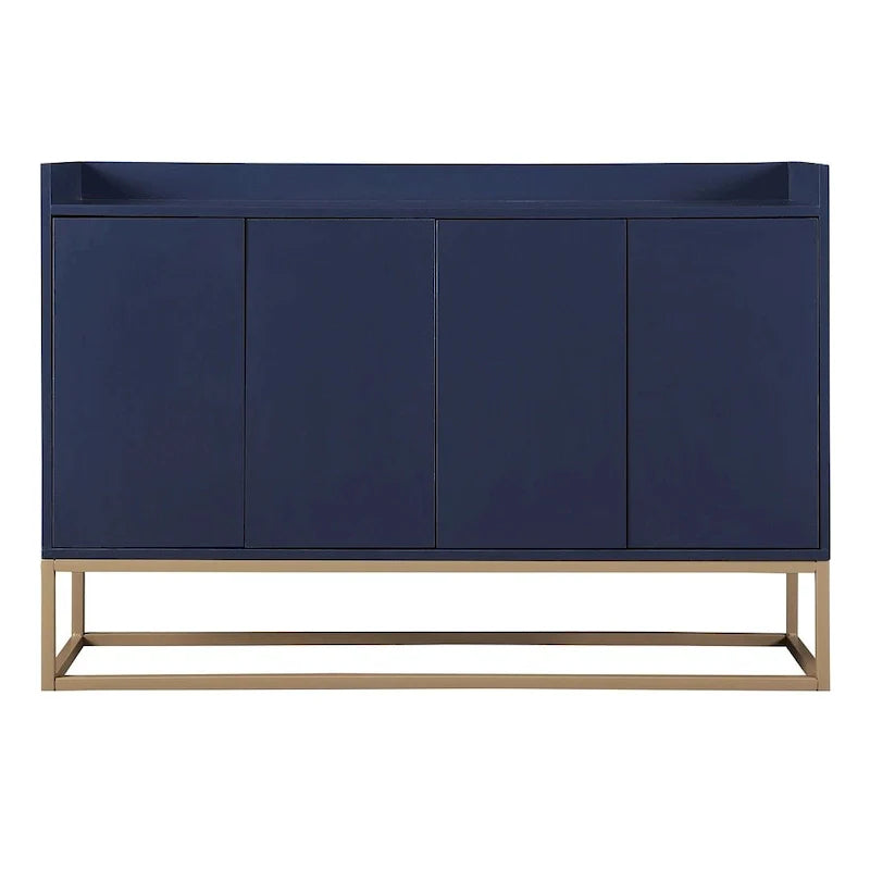 47.2-Inch Modern Sideboard/Buffet with Spacious Table and Four Doors 32