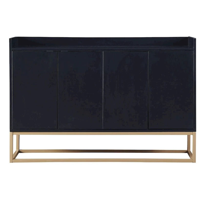 47.2-Inch Modern Sideboard/Buffet with Spacious Table and Four Doors 34