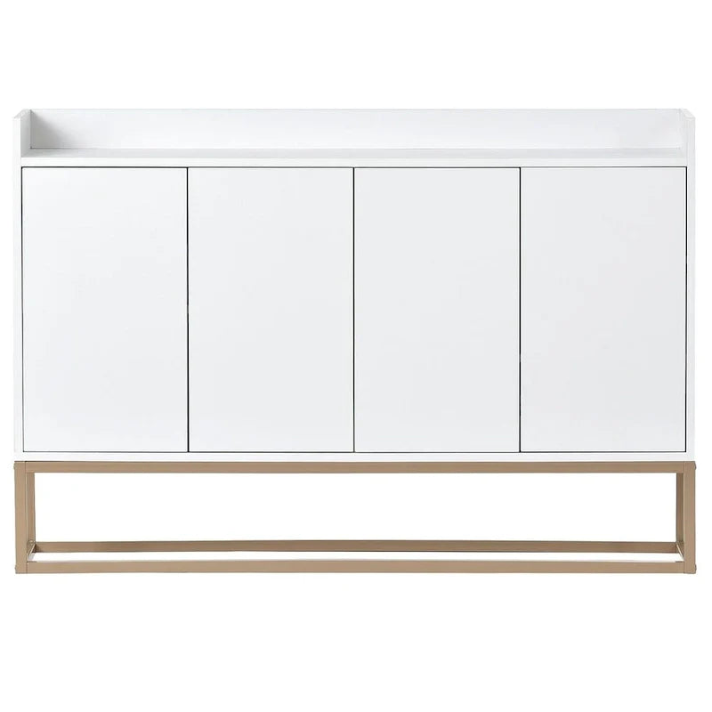 47.2-Inch Modern Sideboard/Buffet with Spacious Table and Four Doors 20