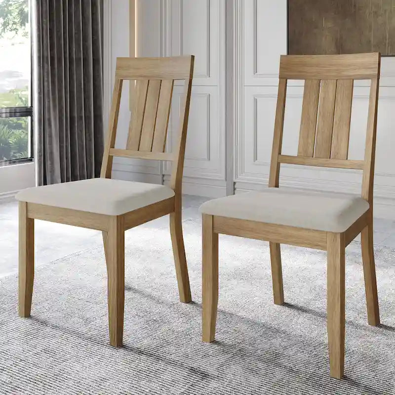 CraftPorch Classic 5-Piece Wooden Dining Ensemble 2