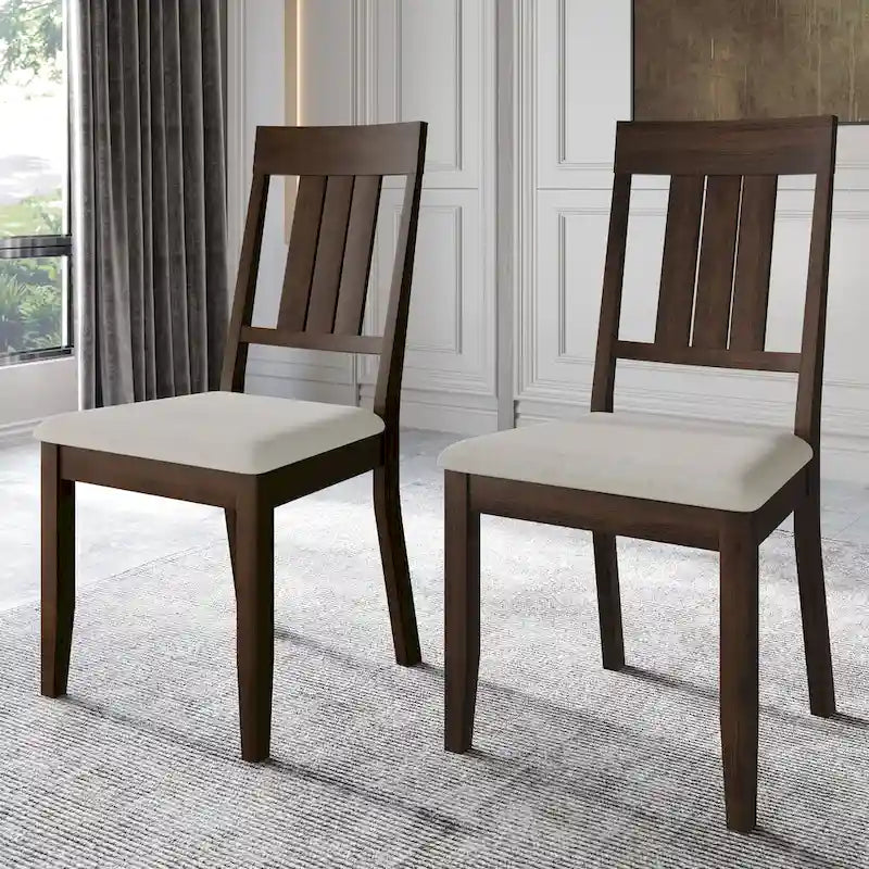 CraftPorch Classic 5-Piece Wooden Dining Ensemble 8