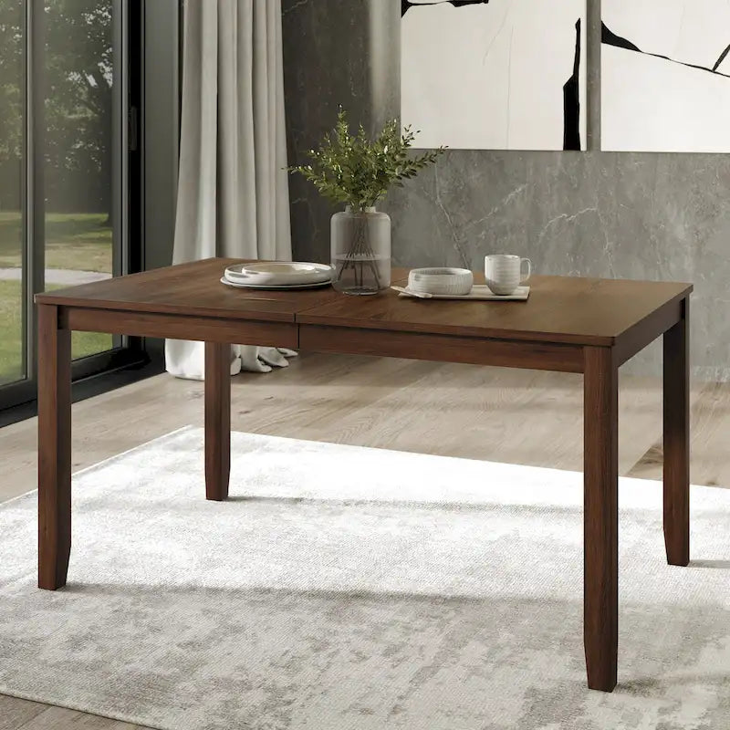 CraftPorch Classic 5-Piece Wooden Dining Ensemble 9