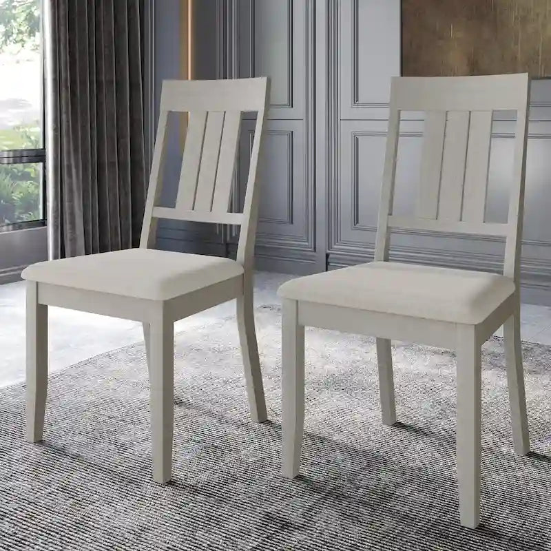 CraftPorch Classic 5-Piece Wooden Dining Ensemble 14