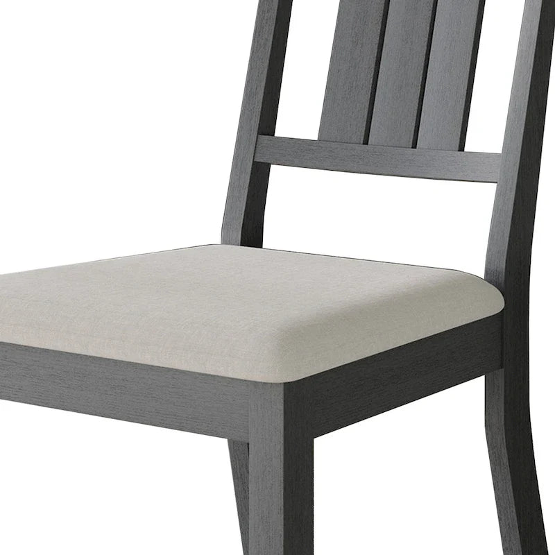 CraftPorch Classic 5-Piece Wooden Dining Ensemble 28