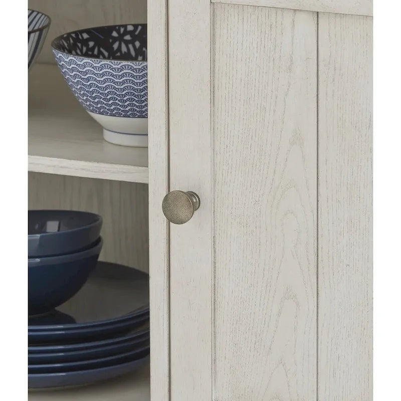 Robbinsdale Antique White Dining Server by Signature Design by Ashley - Dimensions: 56W x 18D x 36.13H 3