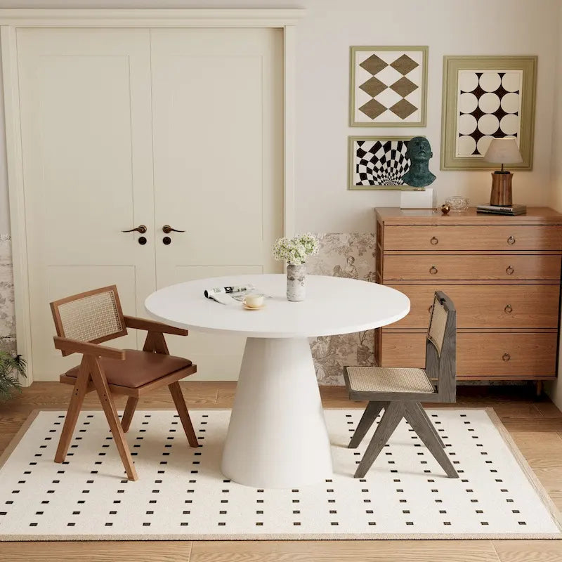Vintage Circular Dining Table 15