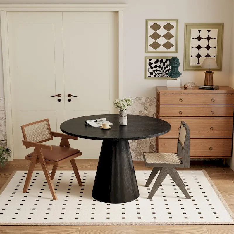 Vintage Circular Dining Table 1