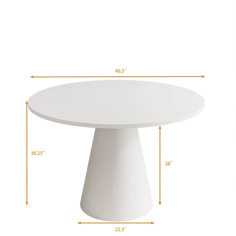 Vintage Circular Dining Table 9