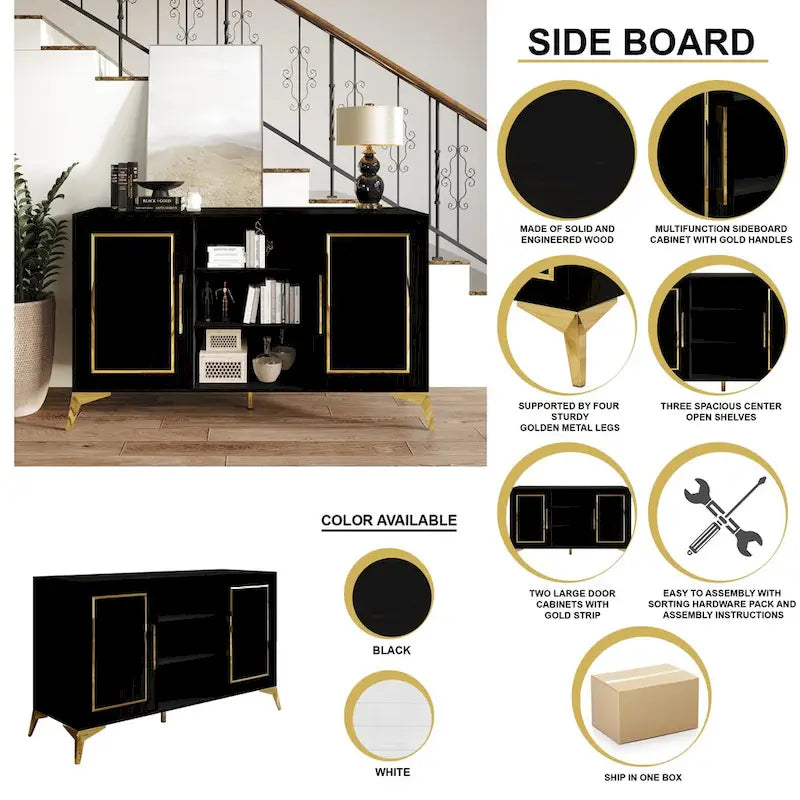 Modern Sideboard Cabinet by CraftPorch 14