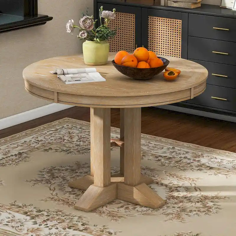 Extendable Oval Dining Table - 56-Inch 4