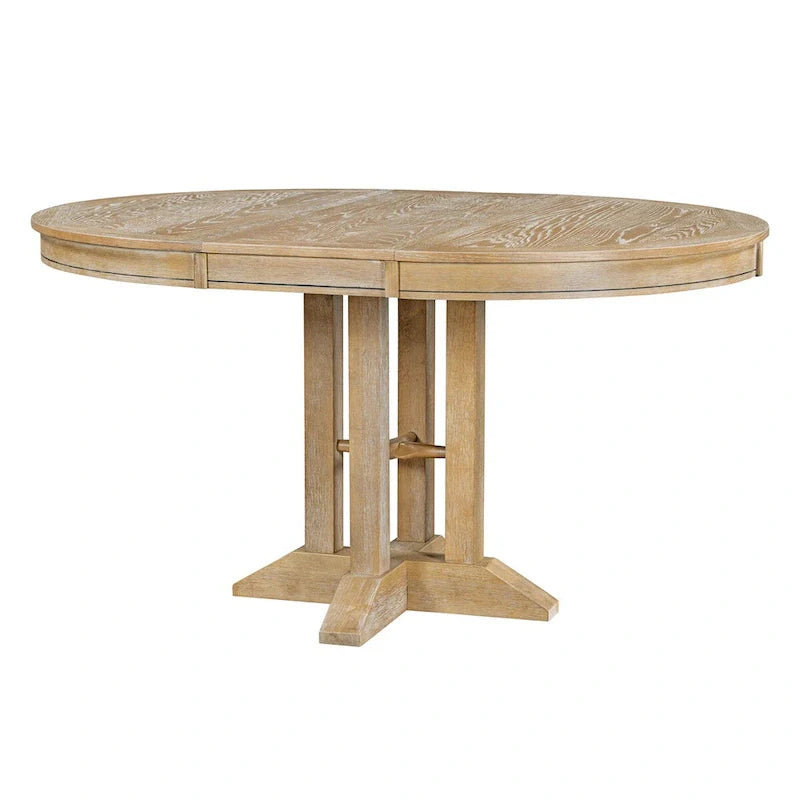 Extendable Oval Dining Table - 56-Inch 10