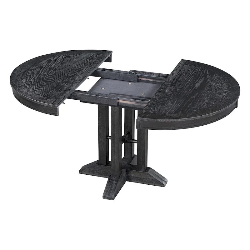 Extendable Oval Dining Table - 56-Inch 12